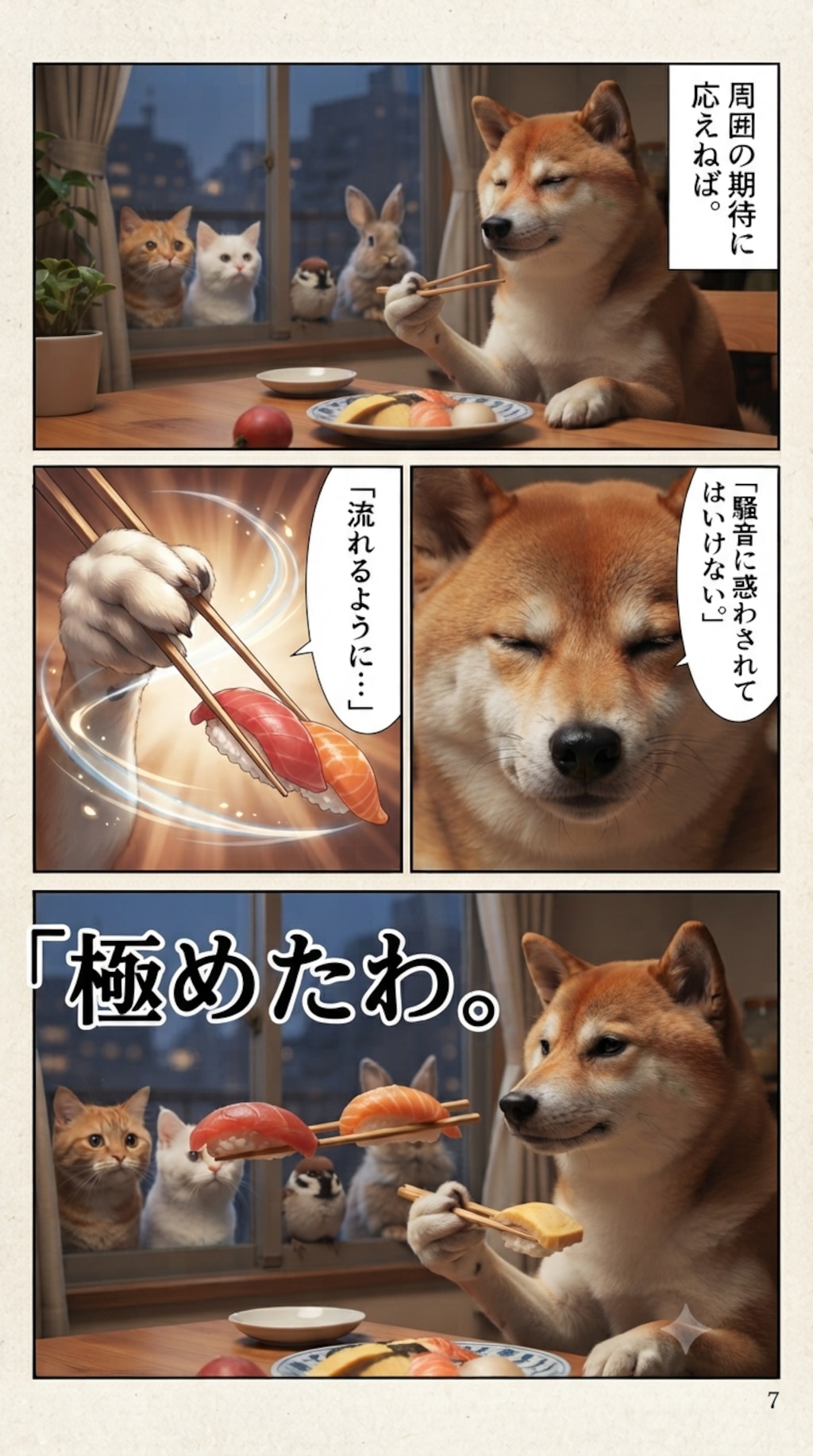 至高の箸さばき