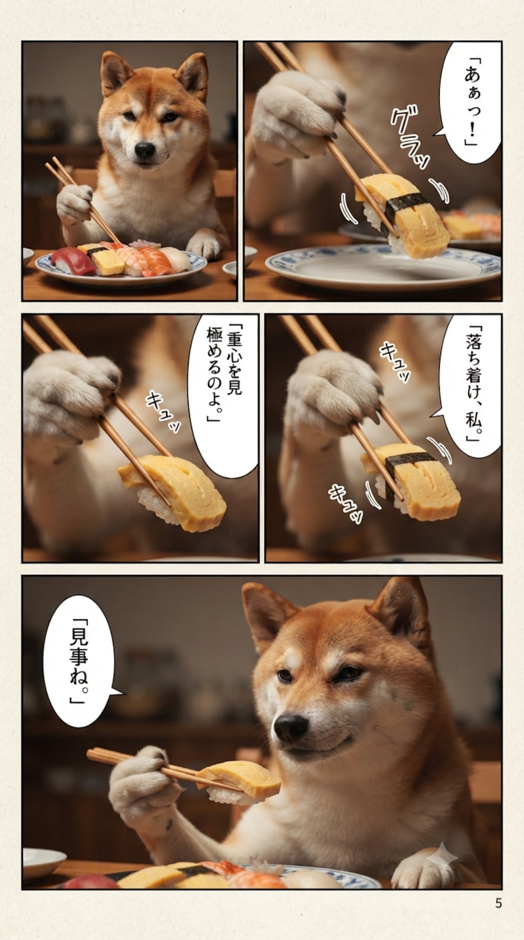至高の箸さばき