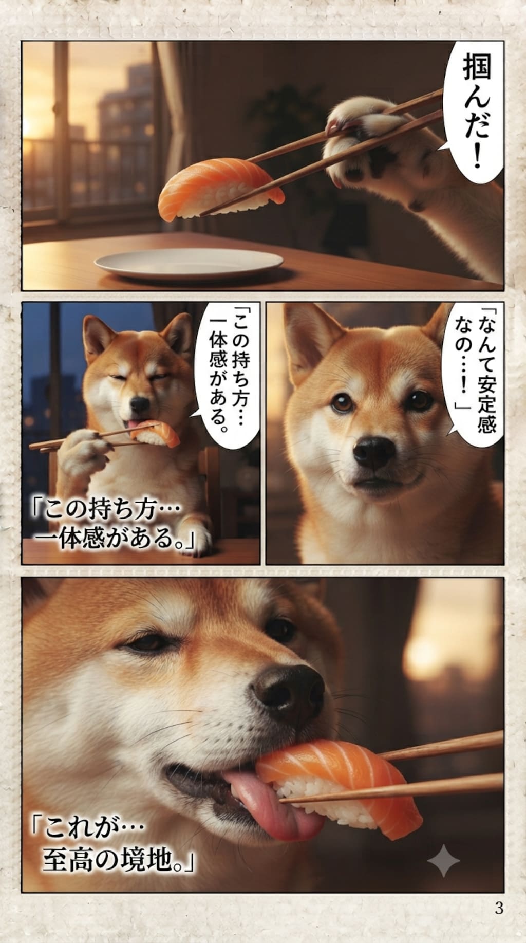 至高の箸さばき