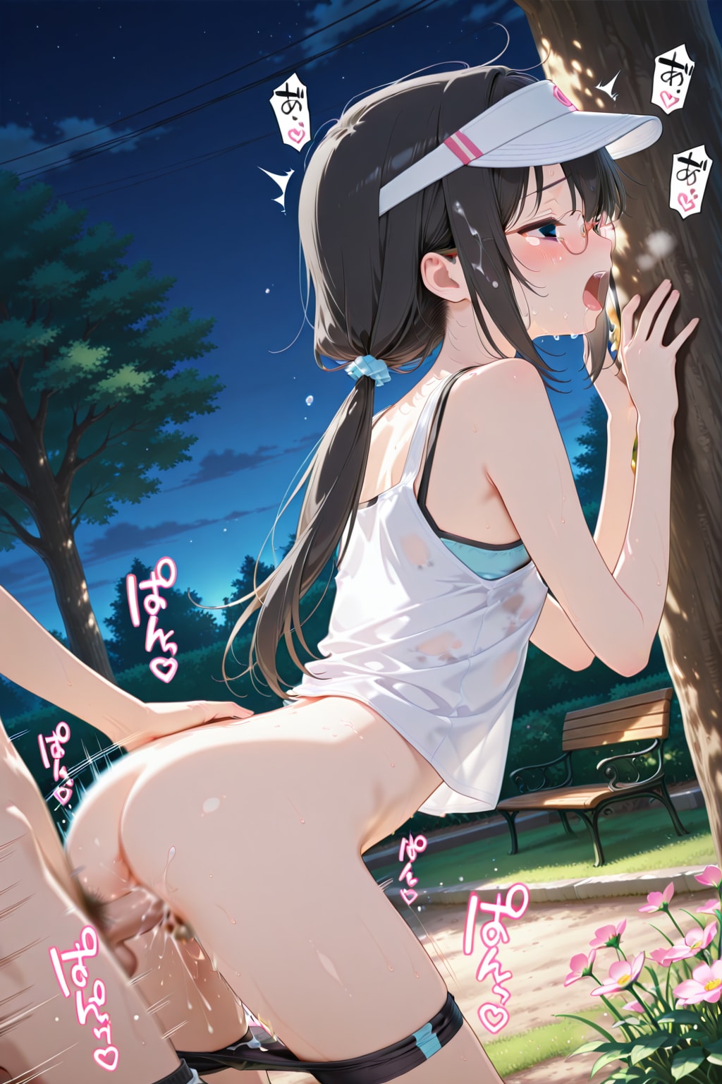 夜間変装してランニングしてたアイドルちゃん・・・そのまま気づかれずにレイプされちゃったｗ