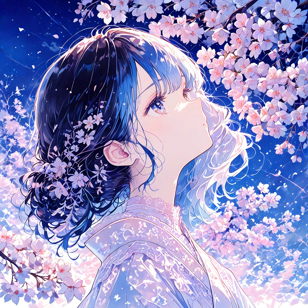 夜桜
