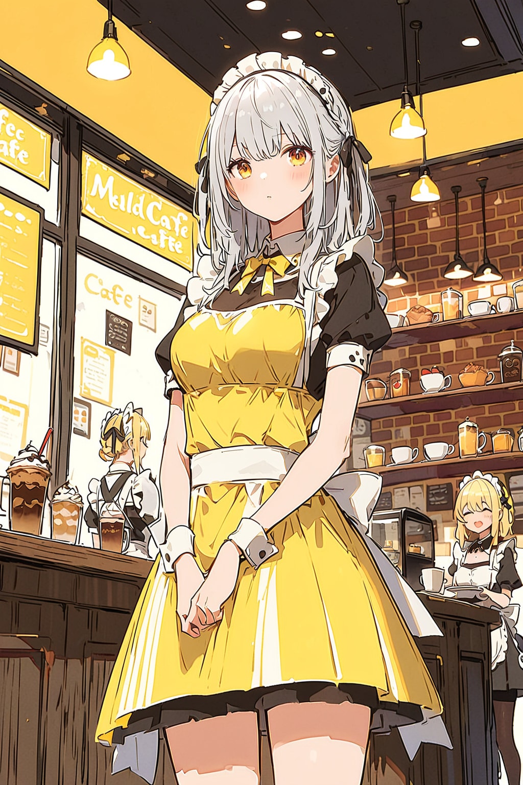 メイド | の人気AIイラスト・グラビア