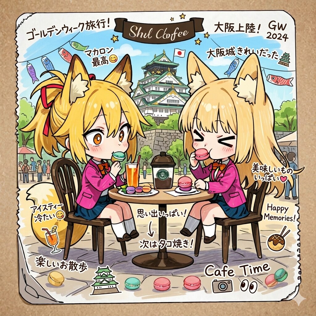 大阪旅行！ | の人気AIイラスト・グラビア