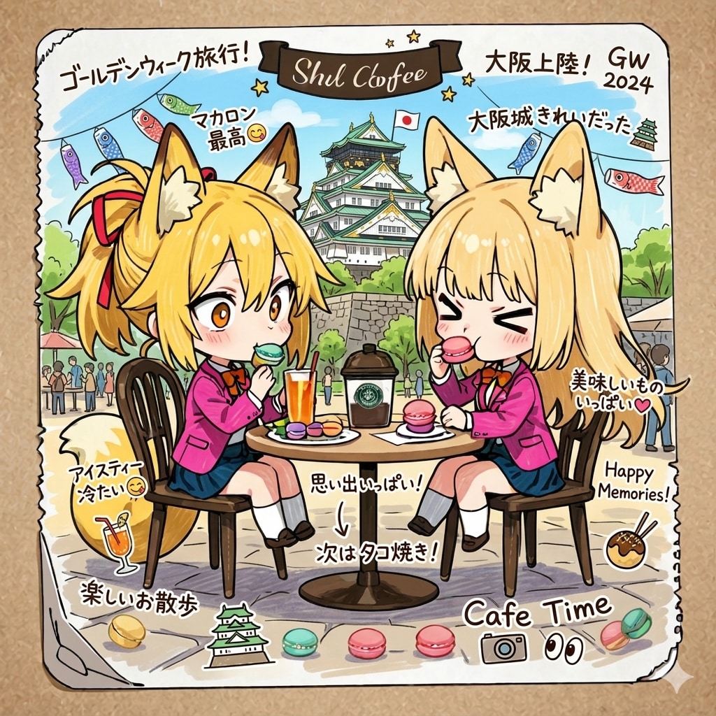大阪旅行！