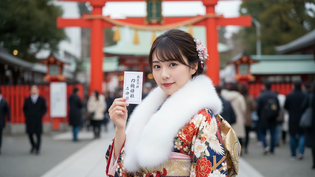 謹賀新年。おみくじの結果は…？