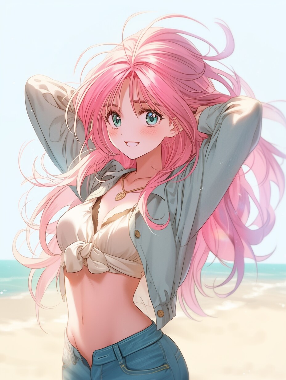 浜辺のミレーヌ