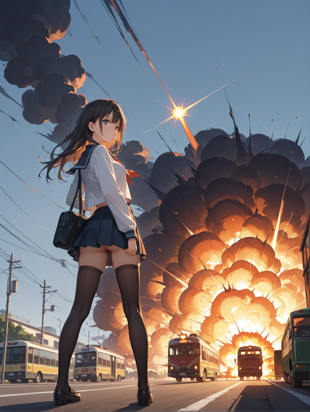 ことば文化：バス、ガス爆発