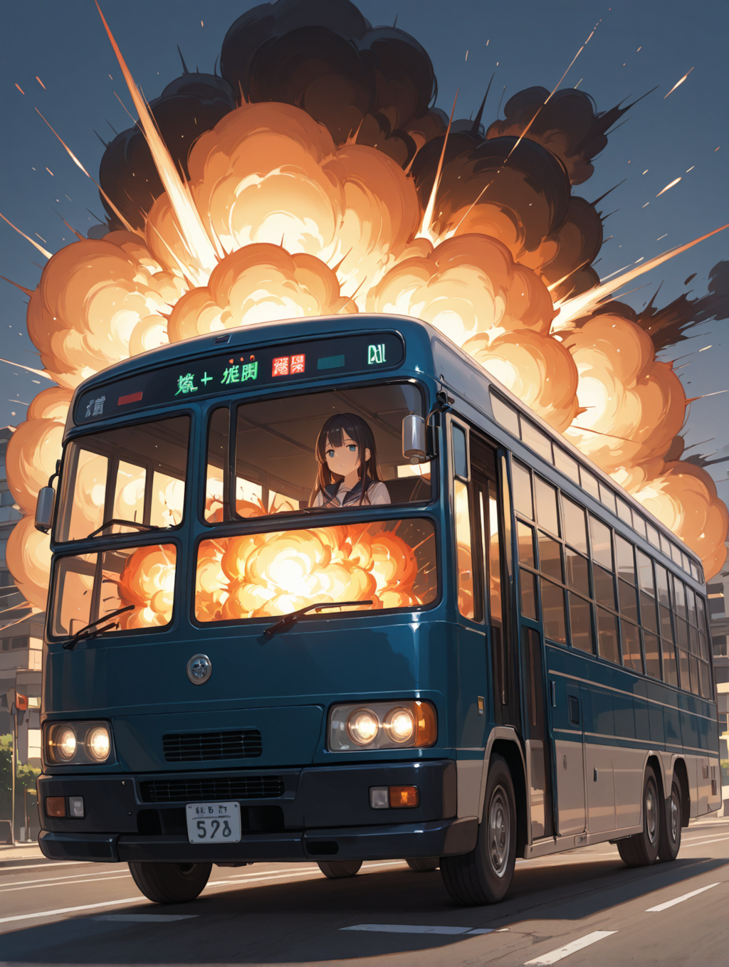 ことば文化：バス、ガス爆発