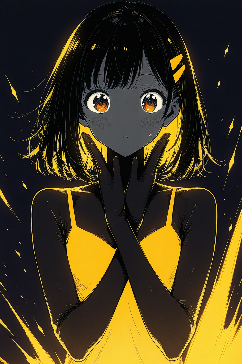 黄色と黒でダメダメ | の人気AIイラスト・グラビア