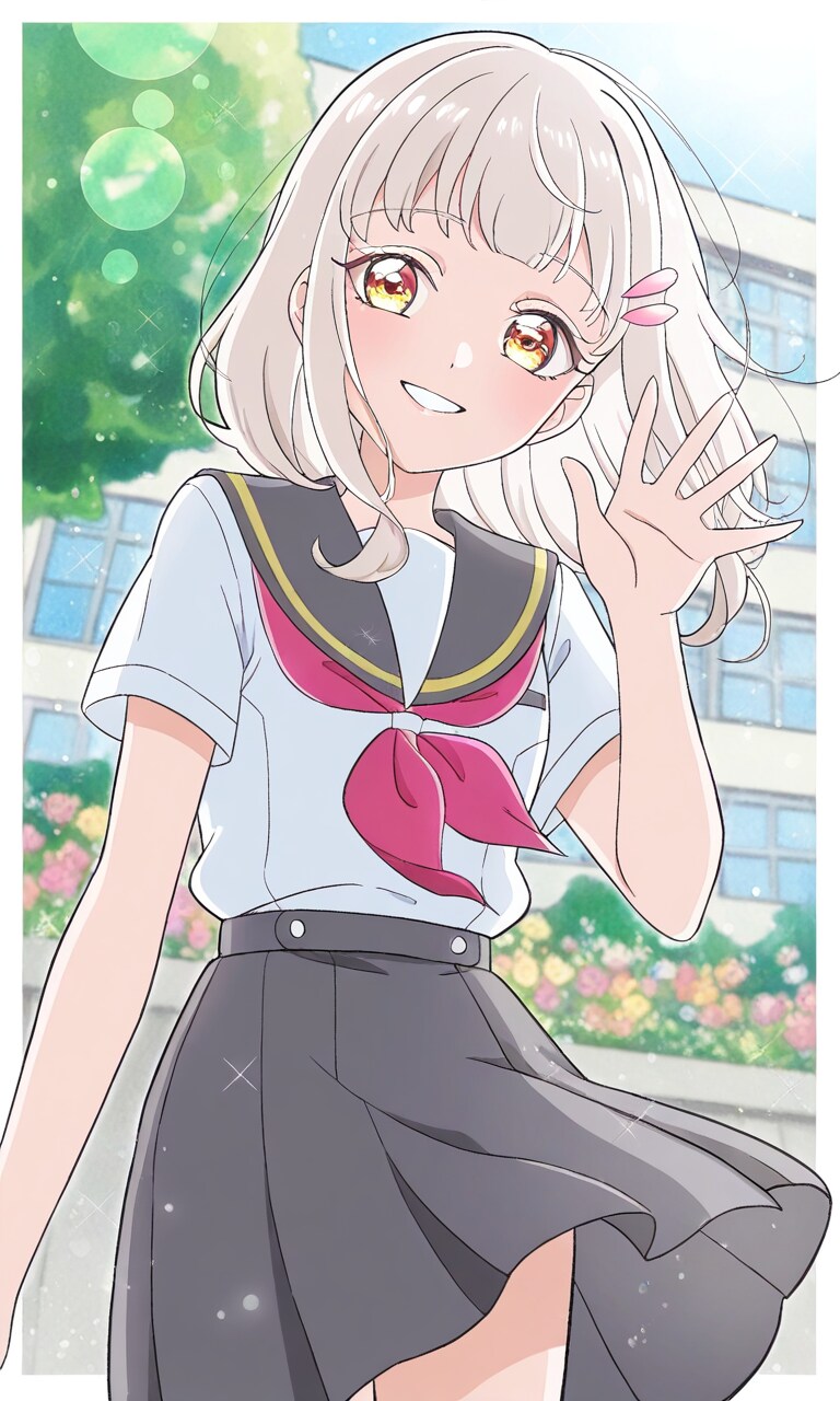 待ち合わせ🏫田中ぷりん。 | の人気AIイラスト・グラビア