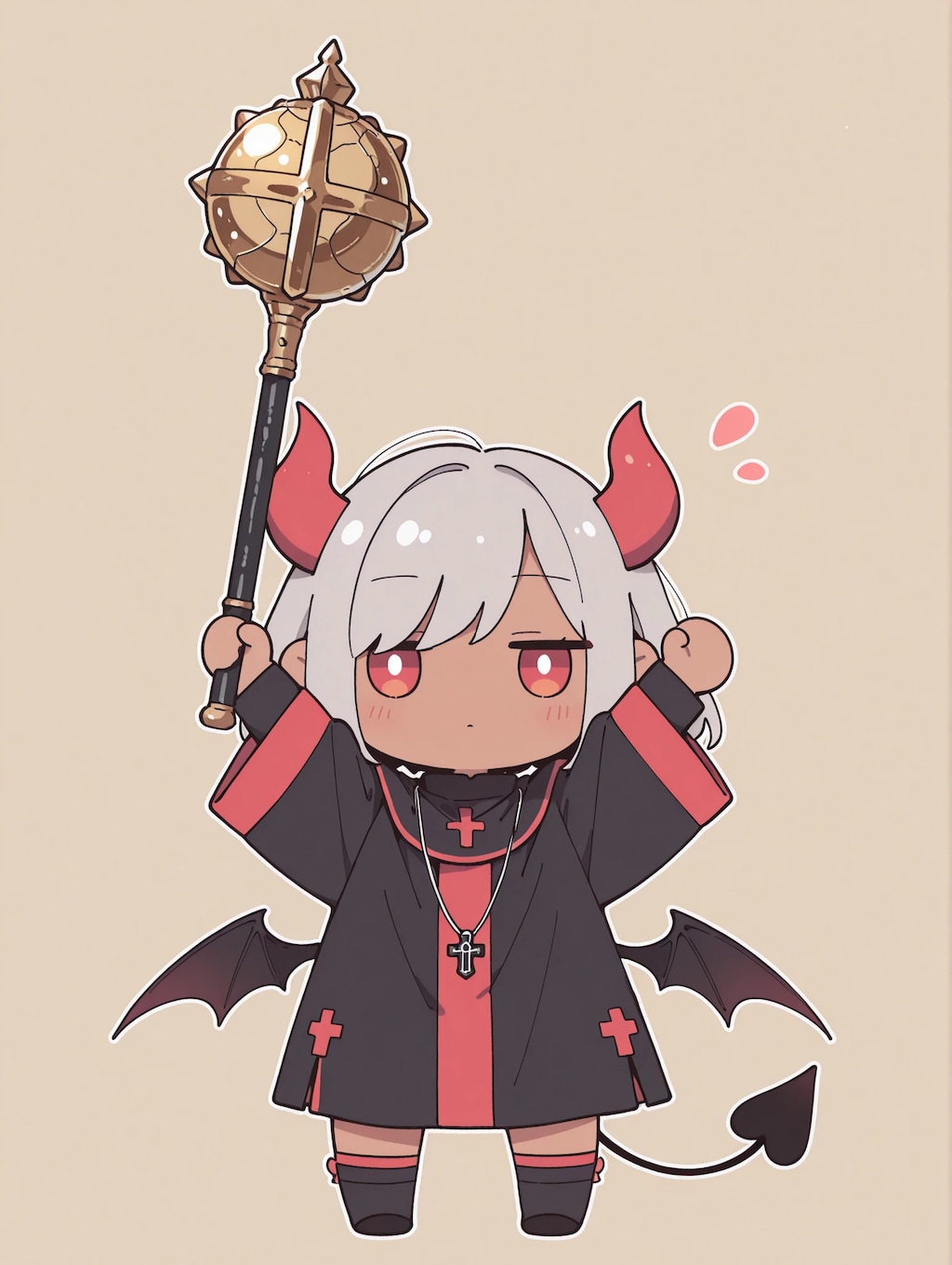 金曜日の悪魔神官ちゃん