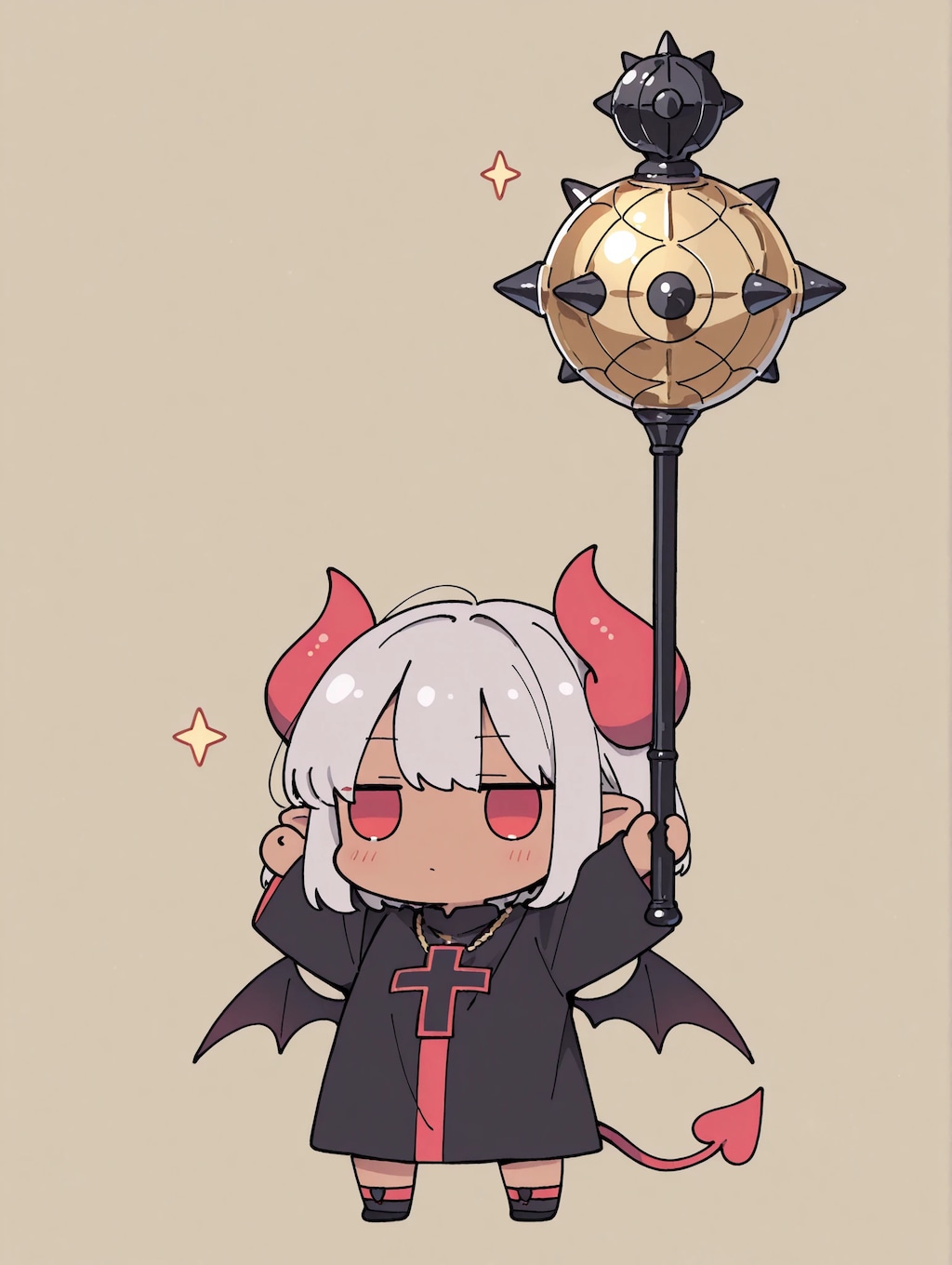 金曜日の悪魔神官ちゃん