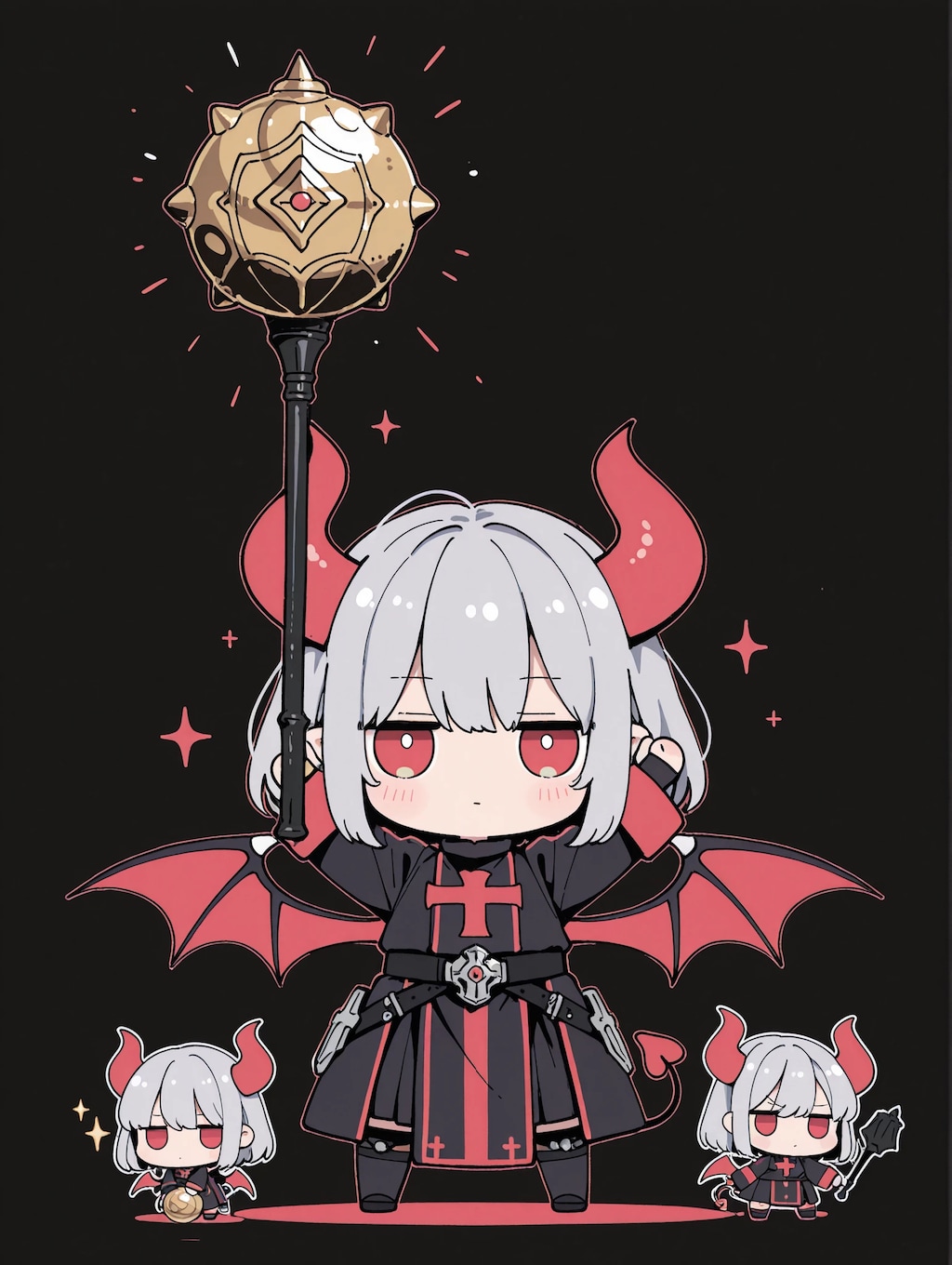 金曜日の悪魔神官ちゃん
