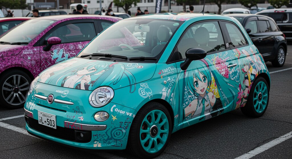 フィアット500痛車