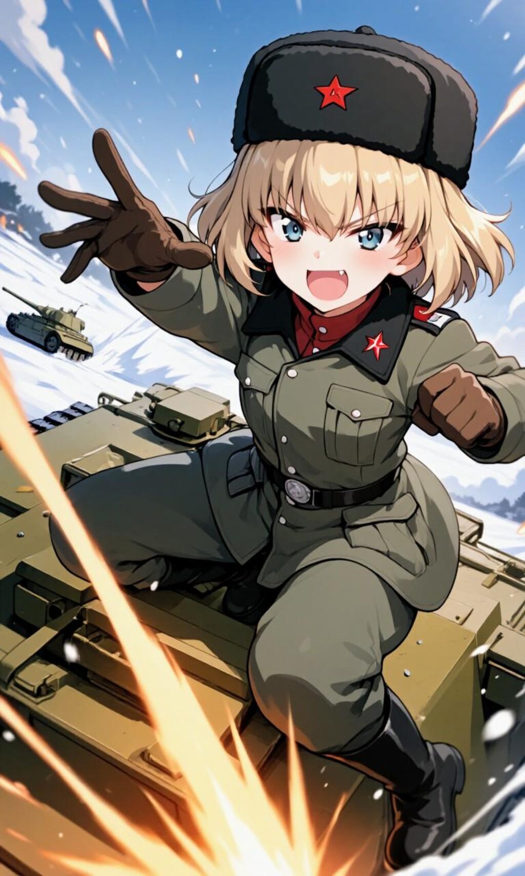 Ураaaaa❗ウラー❗(突撃)カチューシャさん