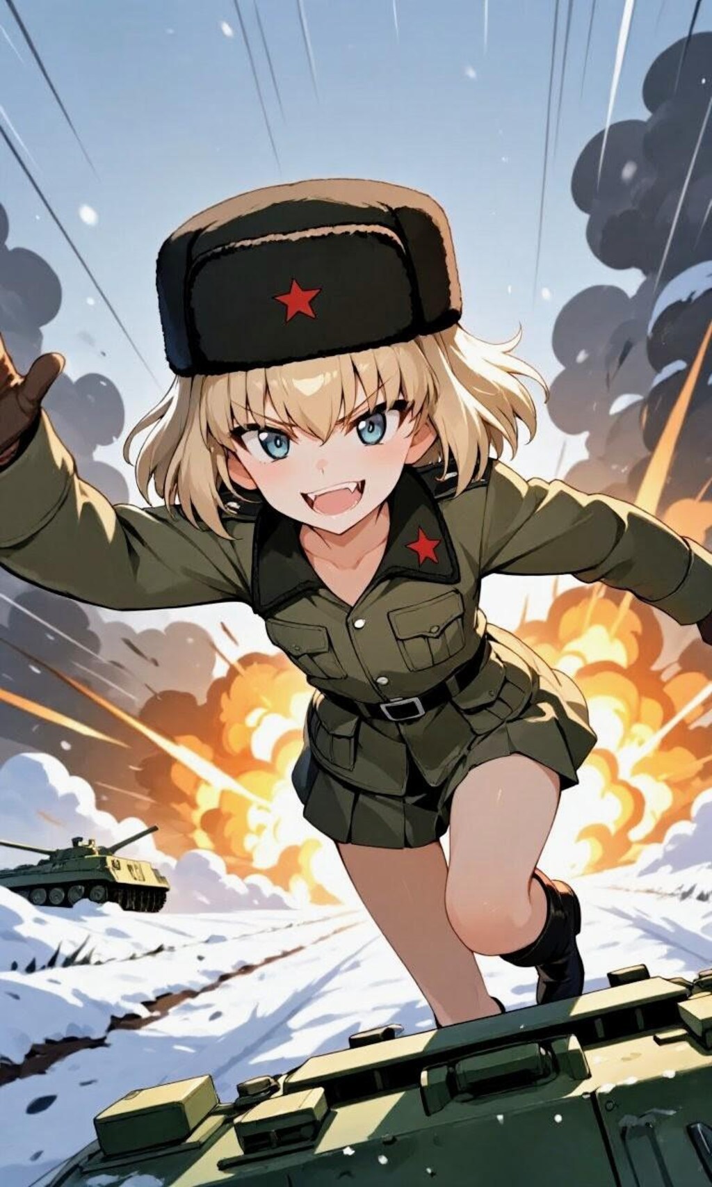 Ураaaaa❗ウラー❗(突撃)カチューシャさん