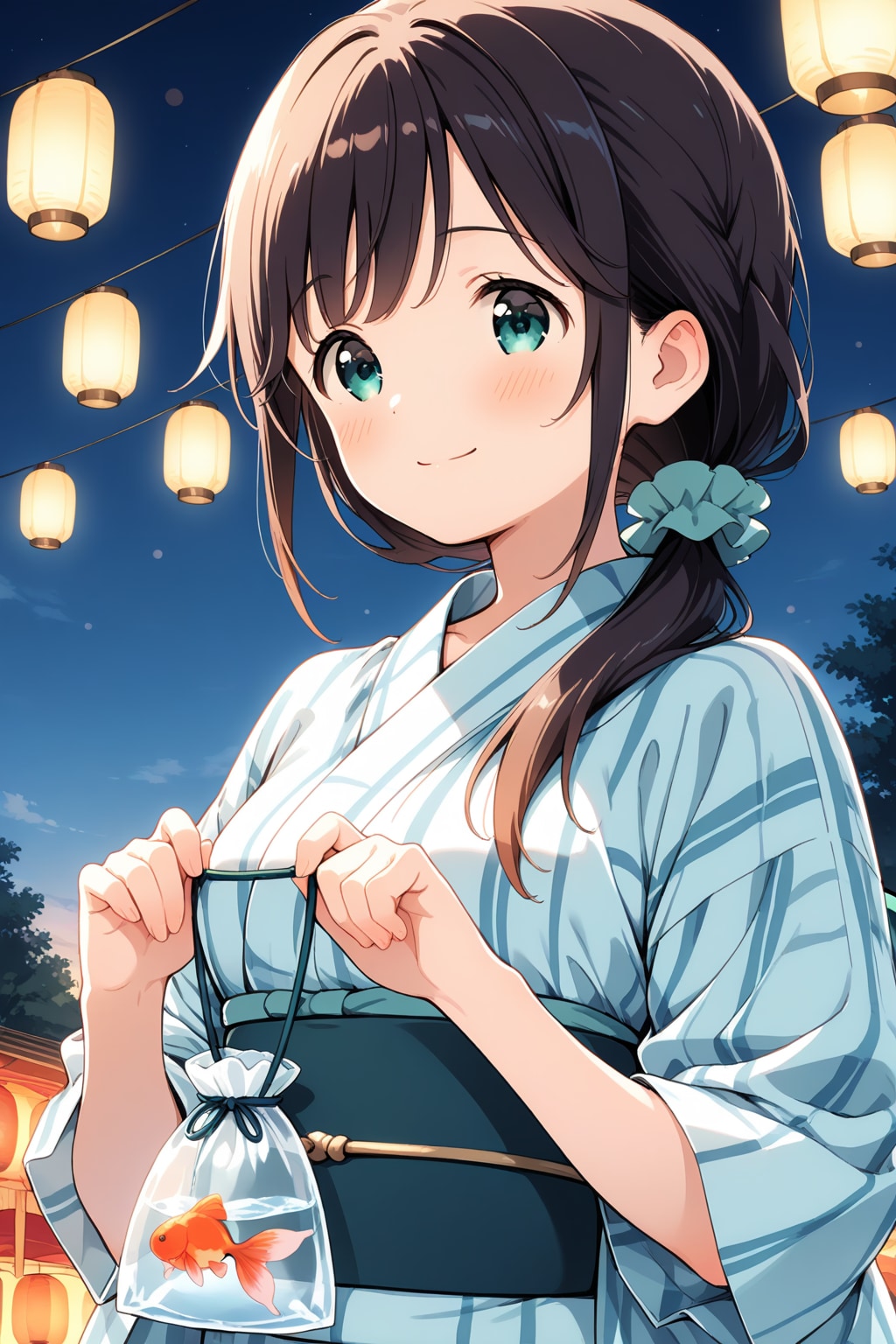 浴衣のうちの子達　お淑やかな女の子感が良き