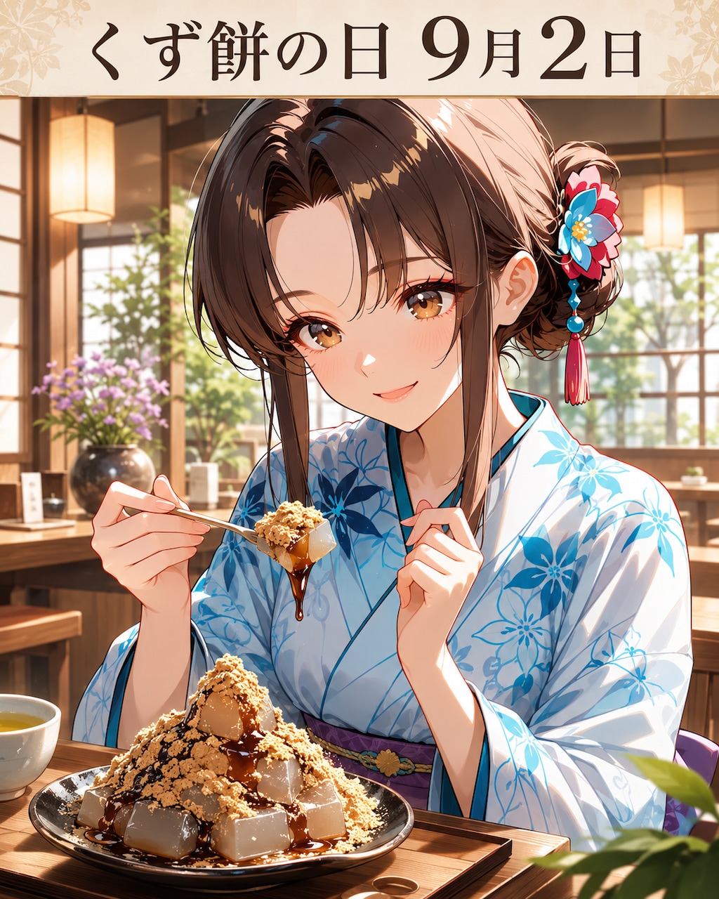 [今日は何の日 9/2] くず餅の日