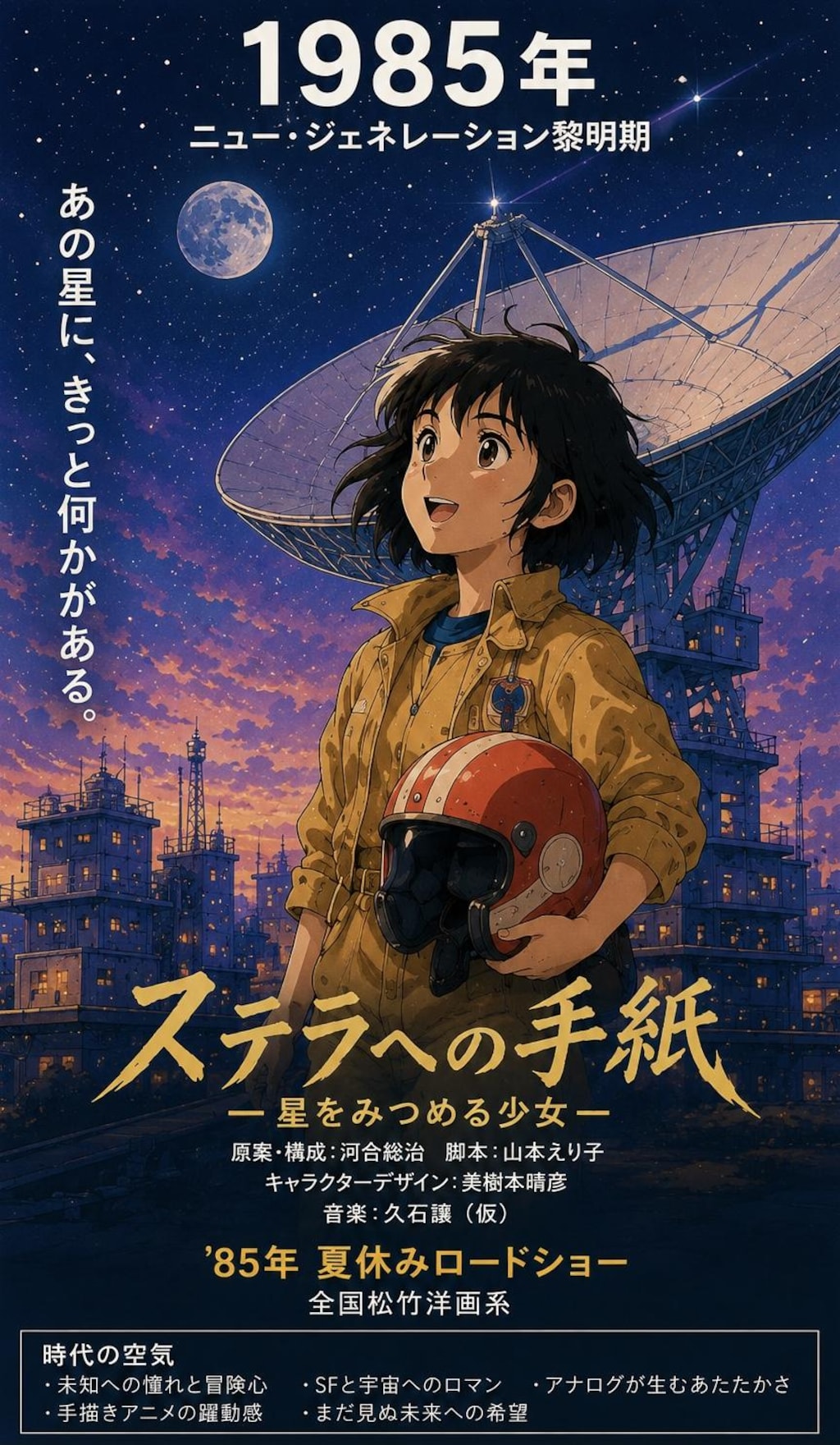 85年風アニメポスター