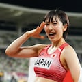 陸上女子、金メダル② 4枚目