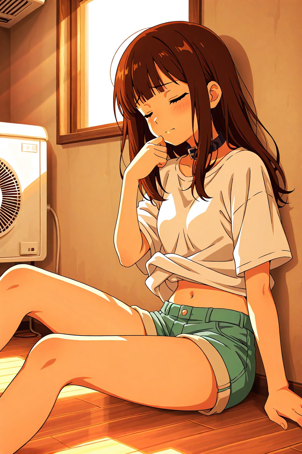 ただいま、涼しい