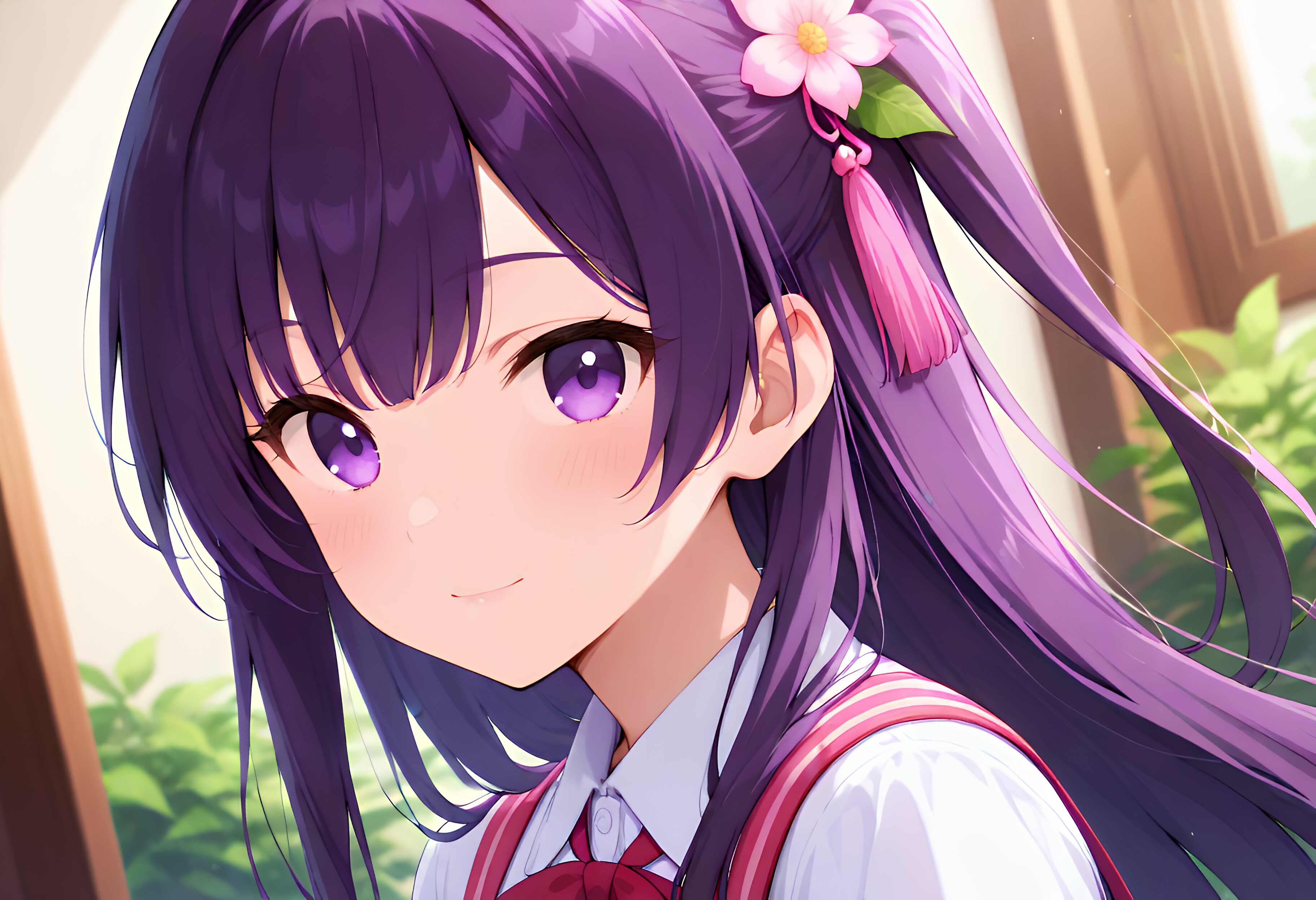 花のヘアピン | の人気AIイラスト・グラビア