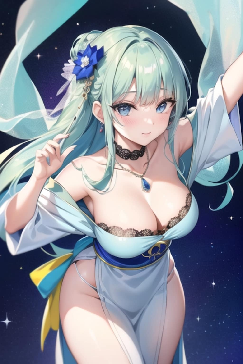 魅惑の緑髪ダンサー（2）