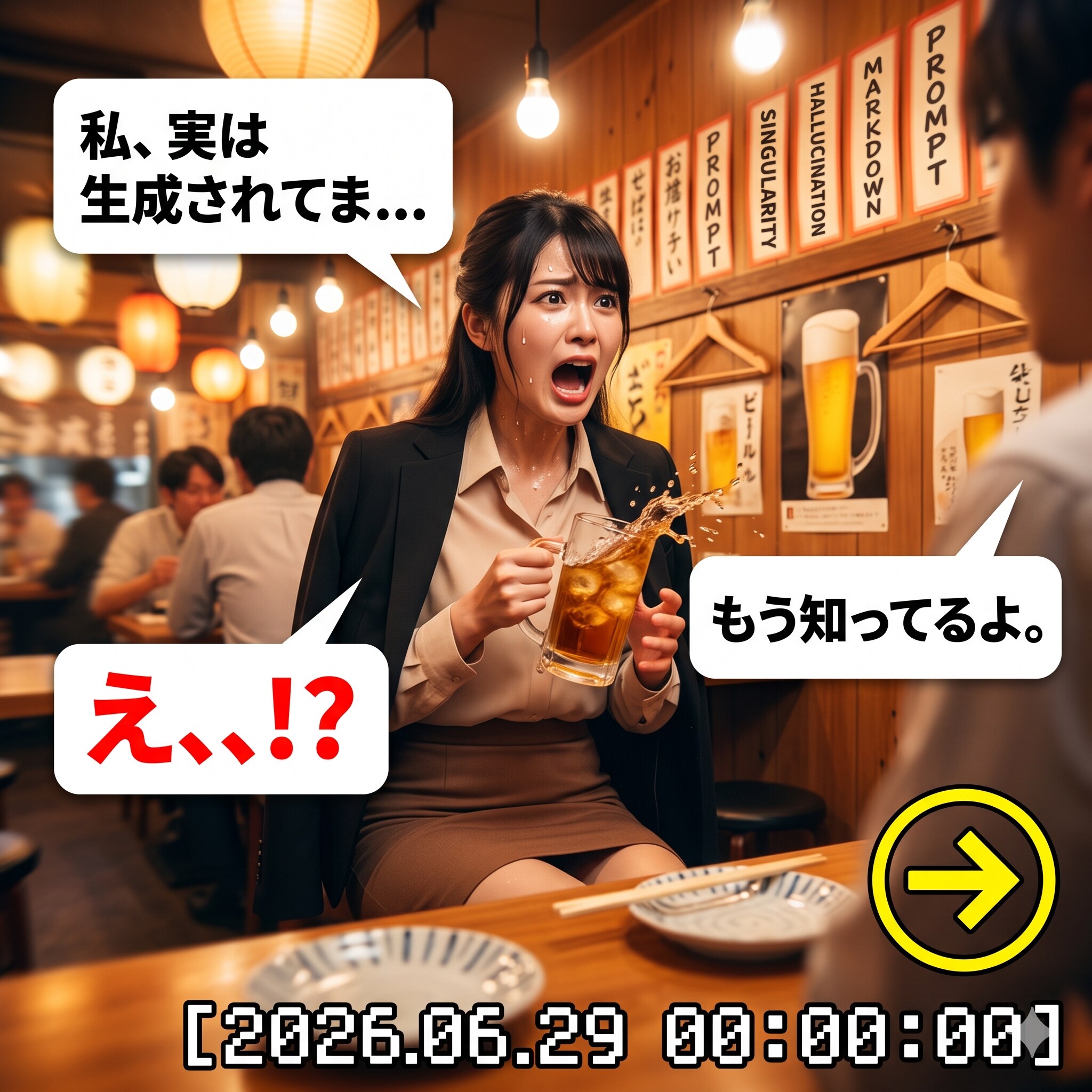 私、実は生成されてま…