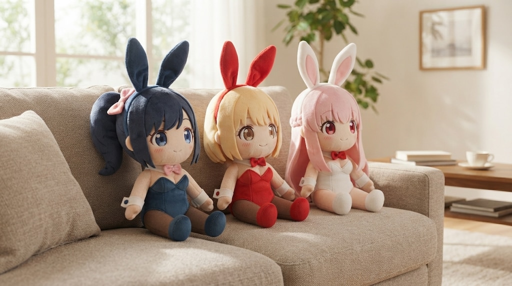 バニぐるみ・りんごぐみ