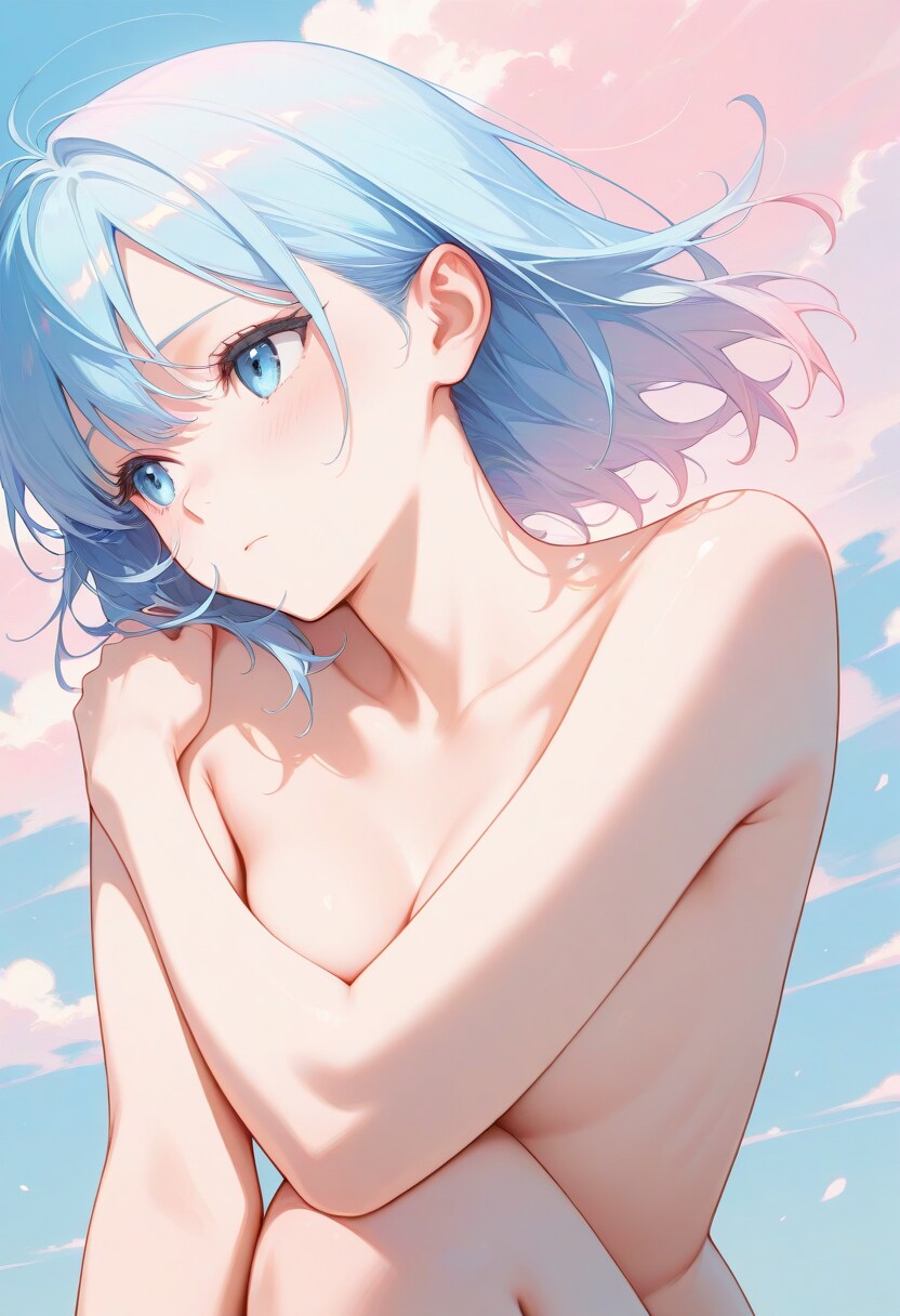 NUDE(見せないポーズ)(boleromix Illustrious)(R-15)(4)