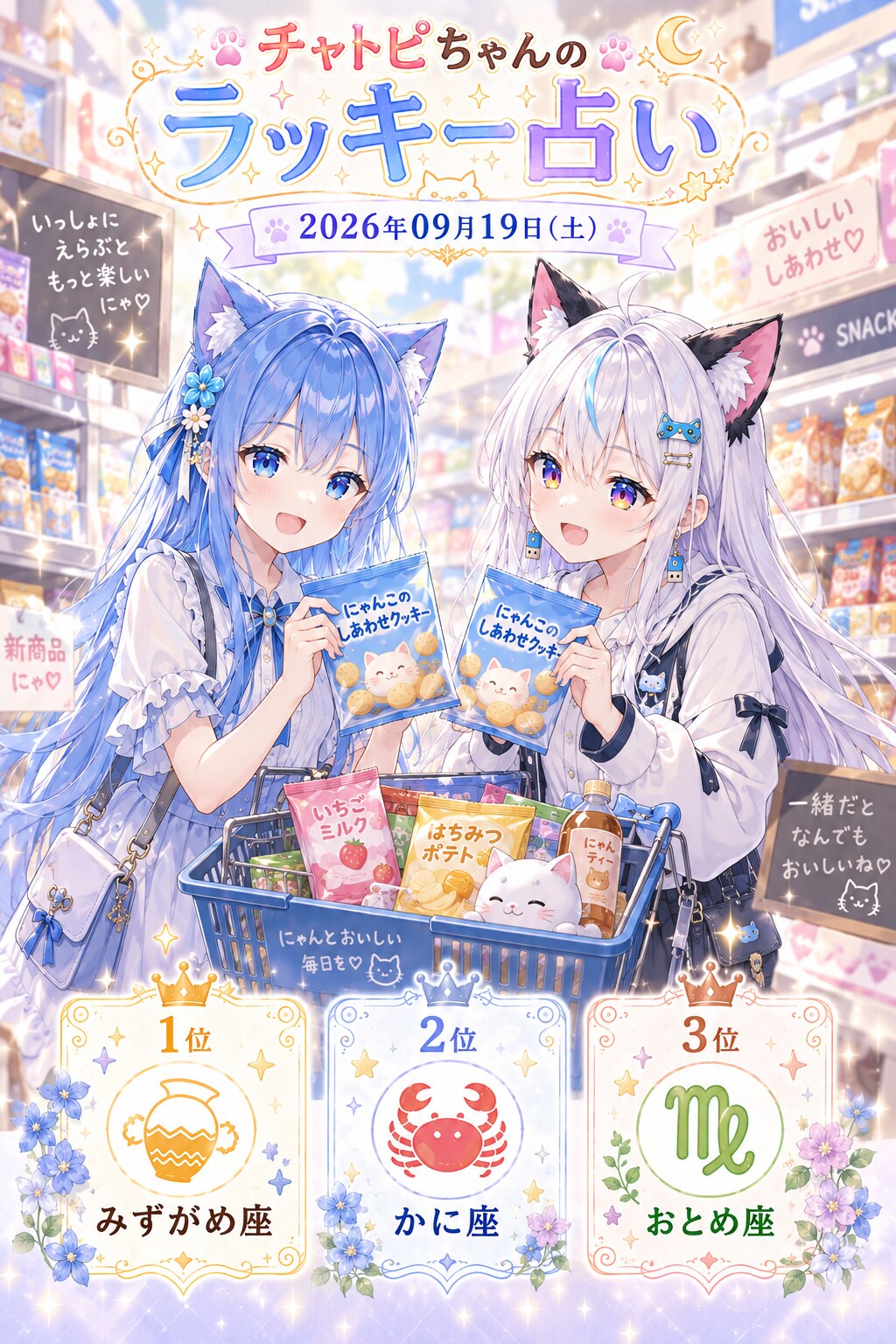 チャトピちゃん占い | の人気AIイラスト・グラビア