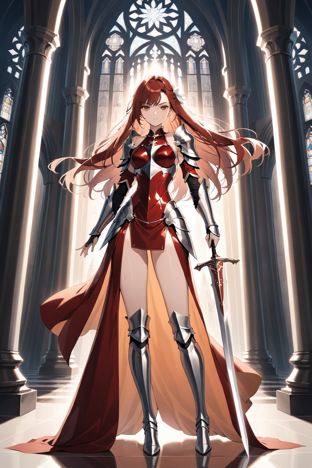 女騎士　ちちぷい生成版
