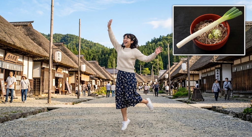 大内宿/ねぎそば（福島）