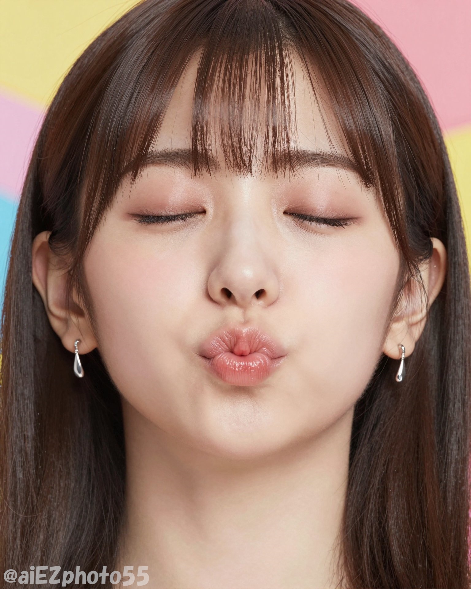 キス顔ガール