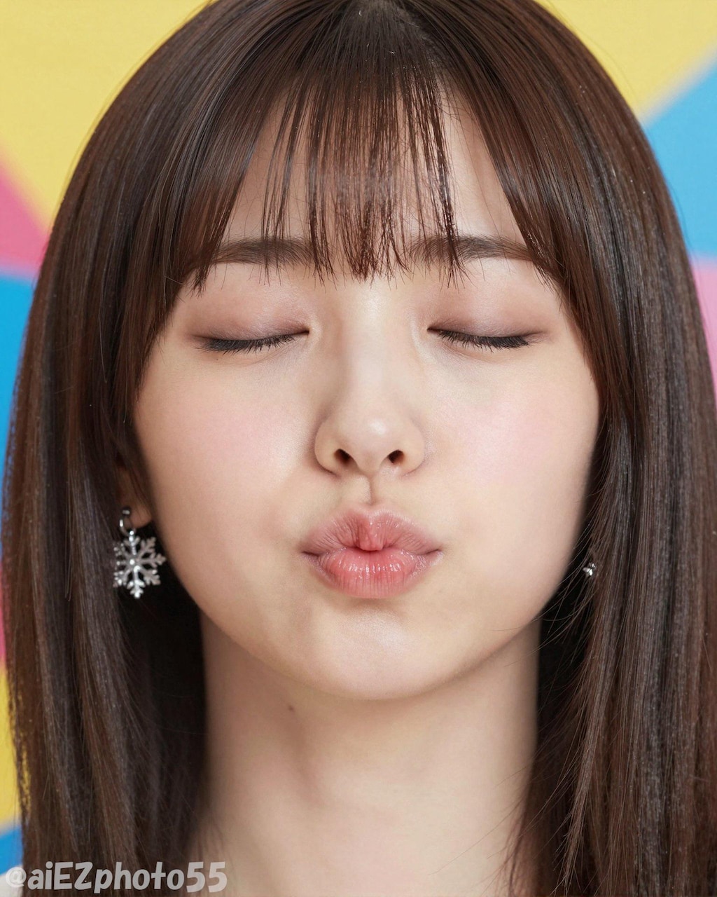 キス顔ガール