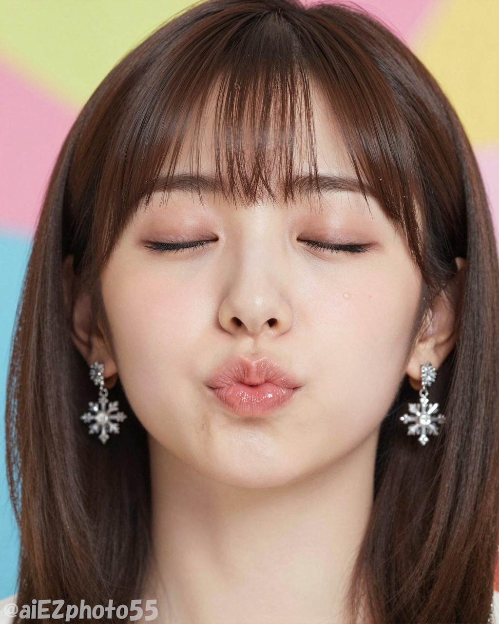 キス顔ガール