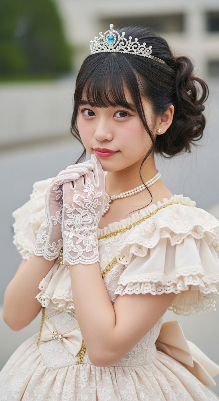 プリンセスに憧れて007《総レースグローブ》