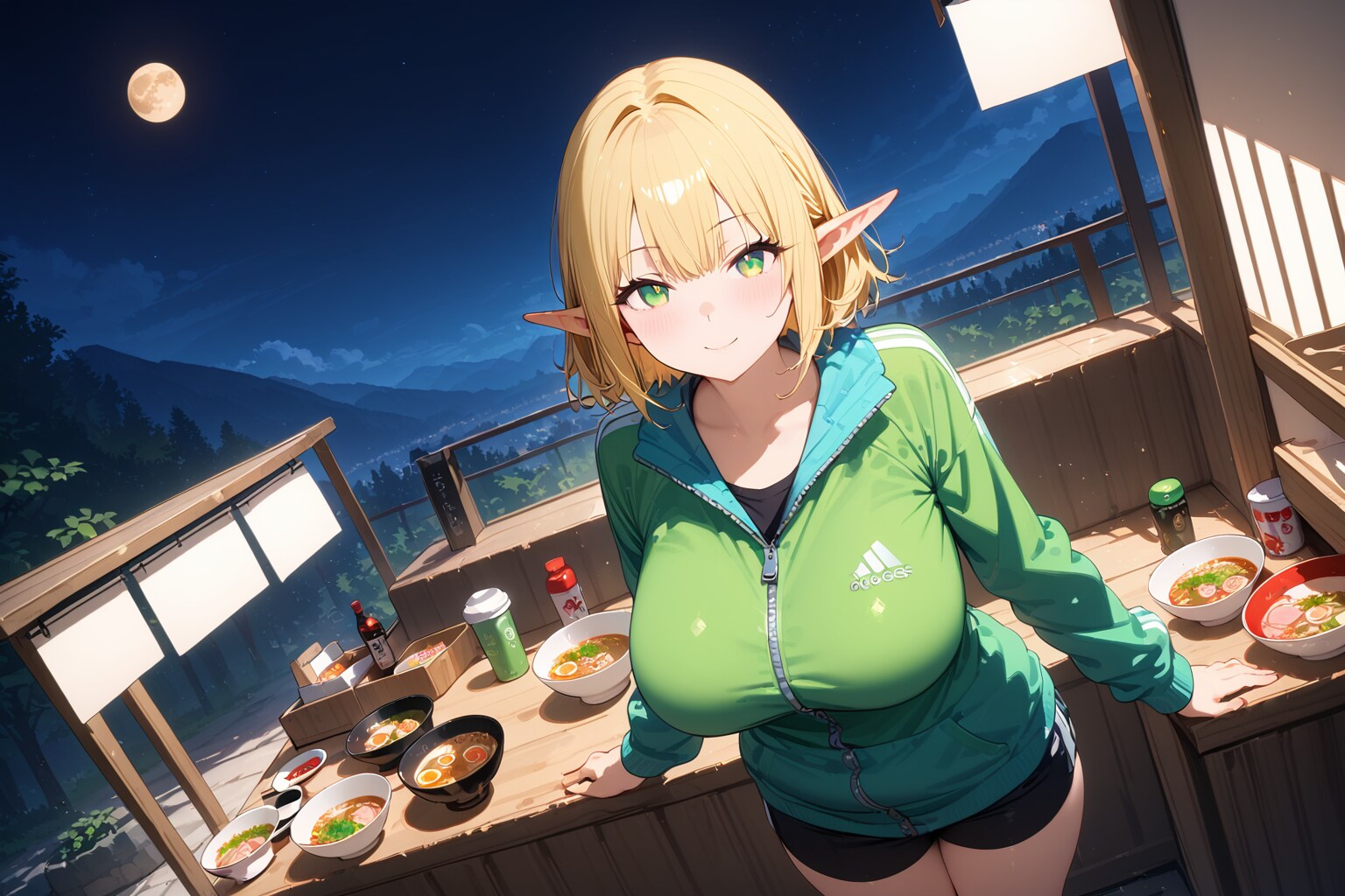 エルフさんのラーメン屋(11/07-2/2) | の人気AIイラスト・グラビア