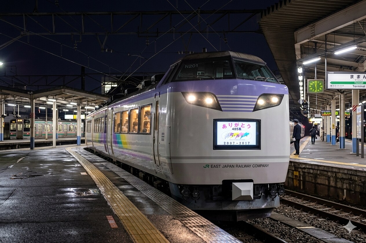 フリーザ顔の485系