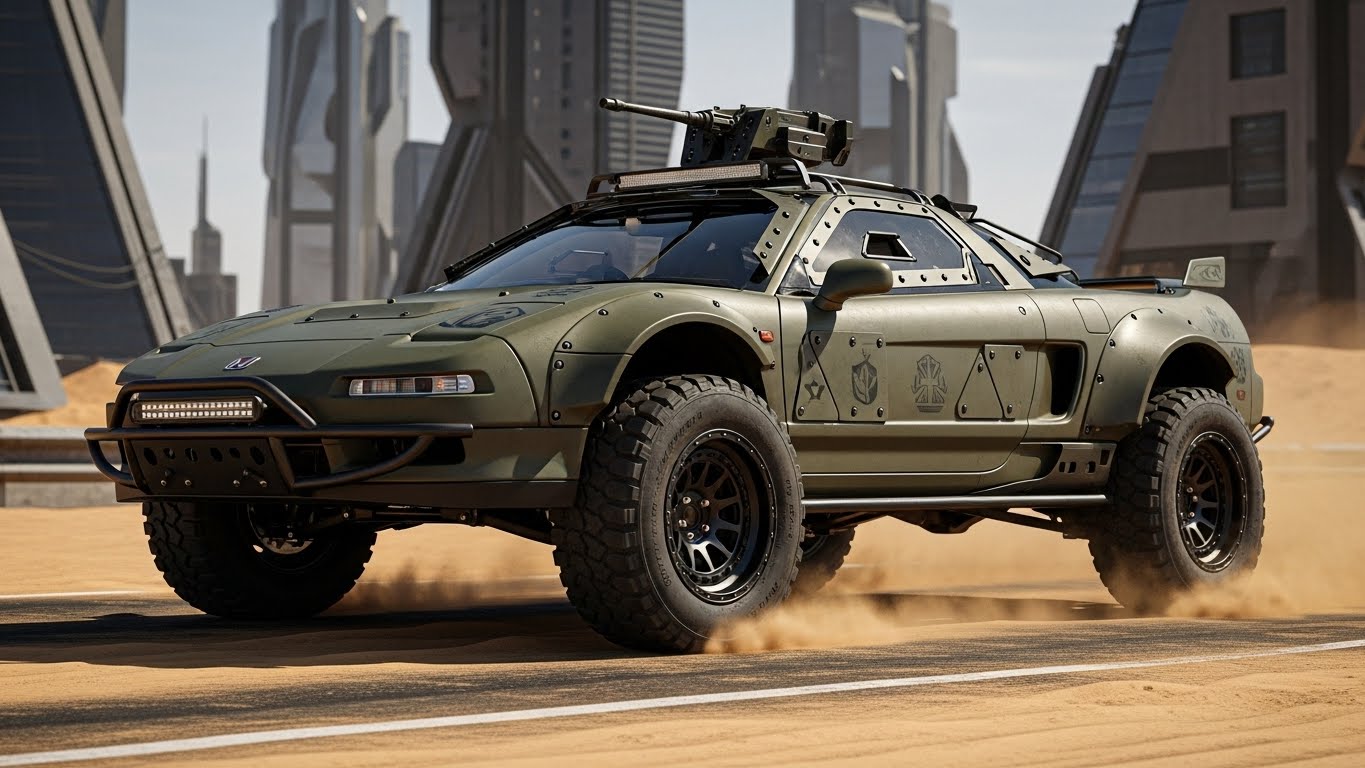 NSX軍用車 | の人気AIイラスト・グラビア