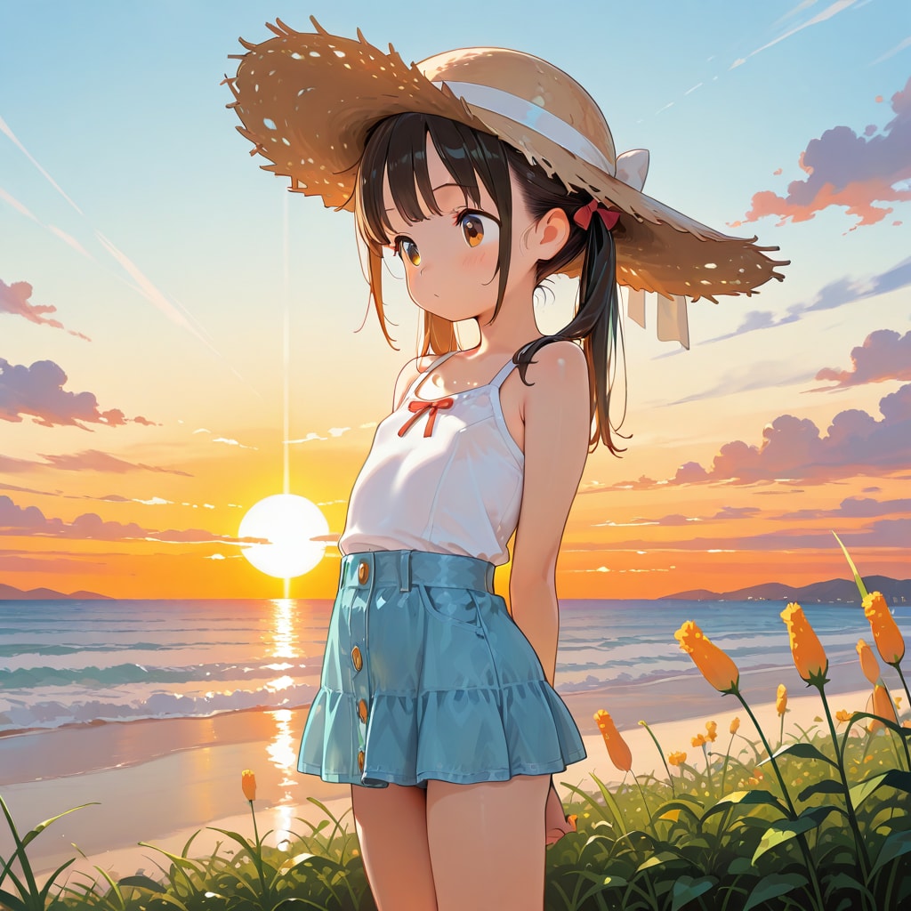 朝日、