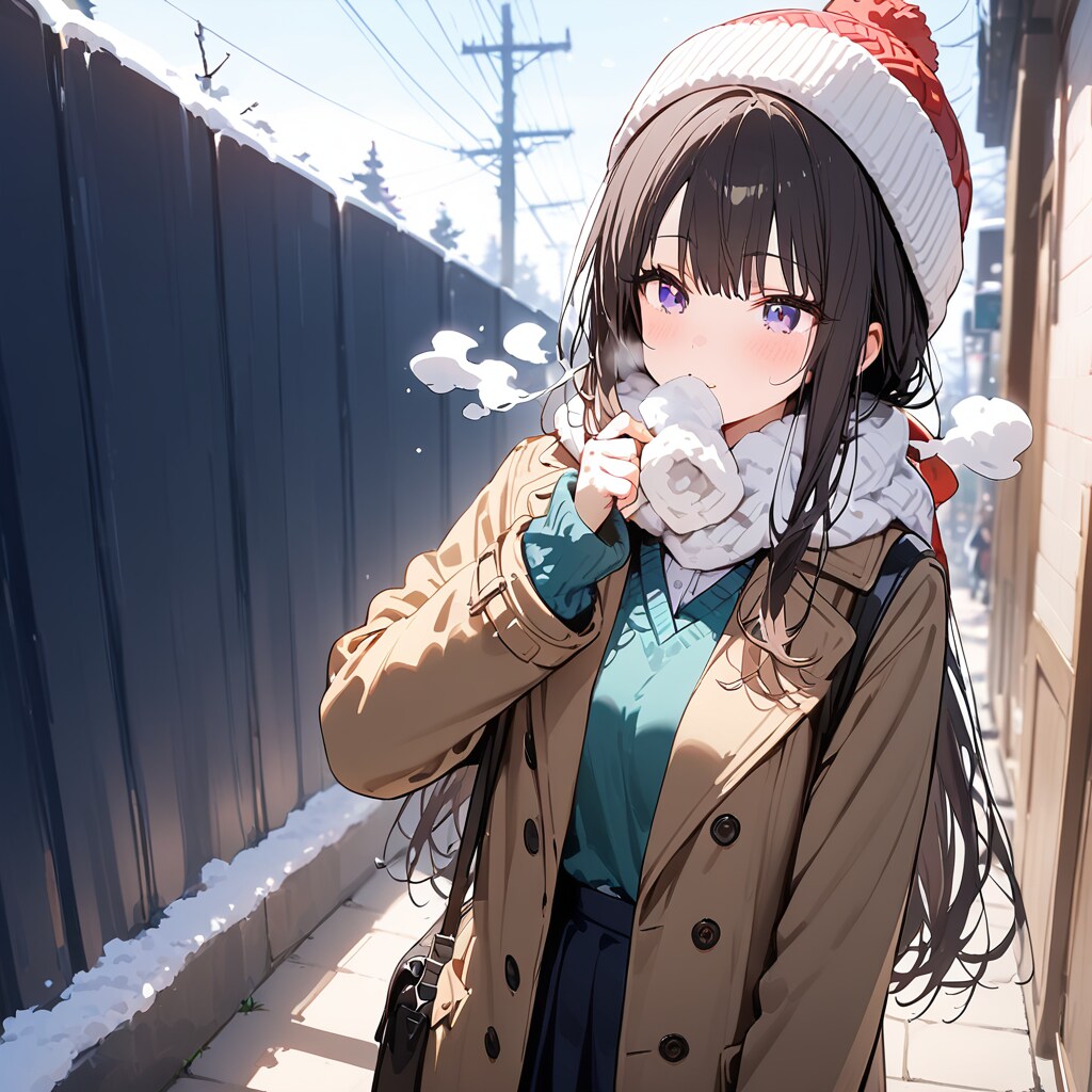 今日も冷え込むなぁ… | の人気AIイラスト・グラビア