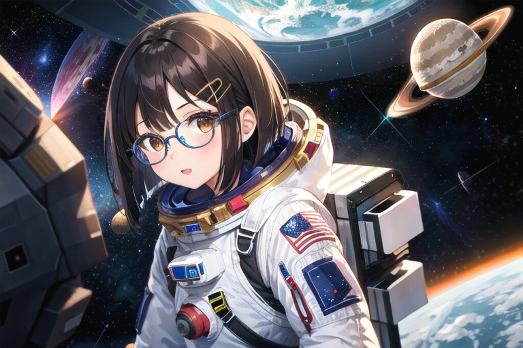 未来の宇宙服はヘルメット要らず？ (今朝のavalabお題「国際小宇宙デー」)