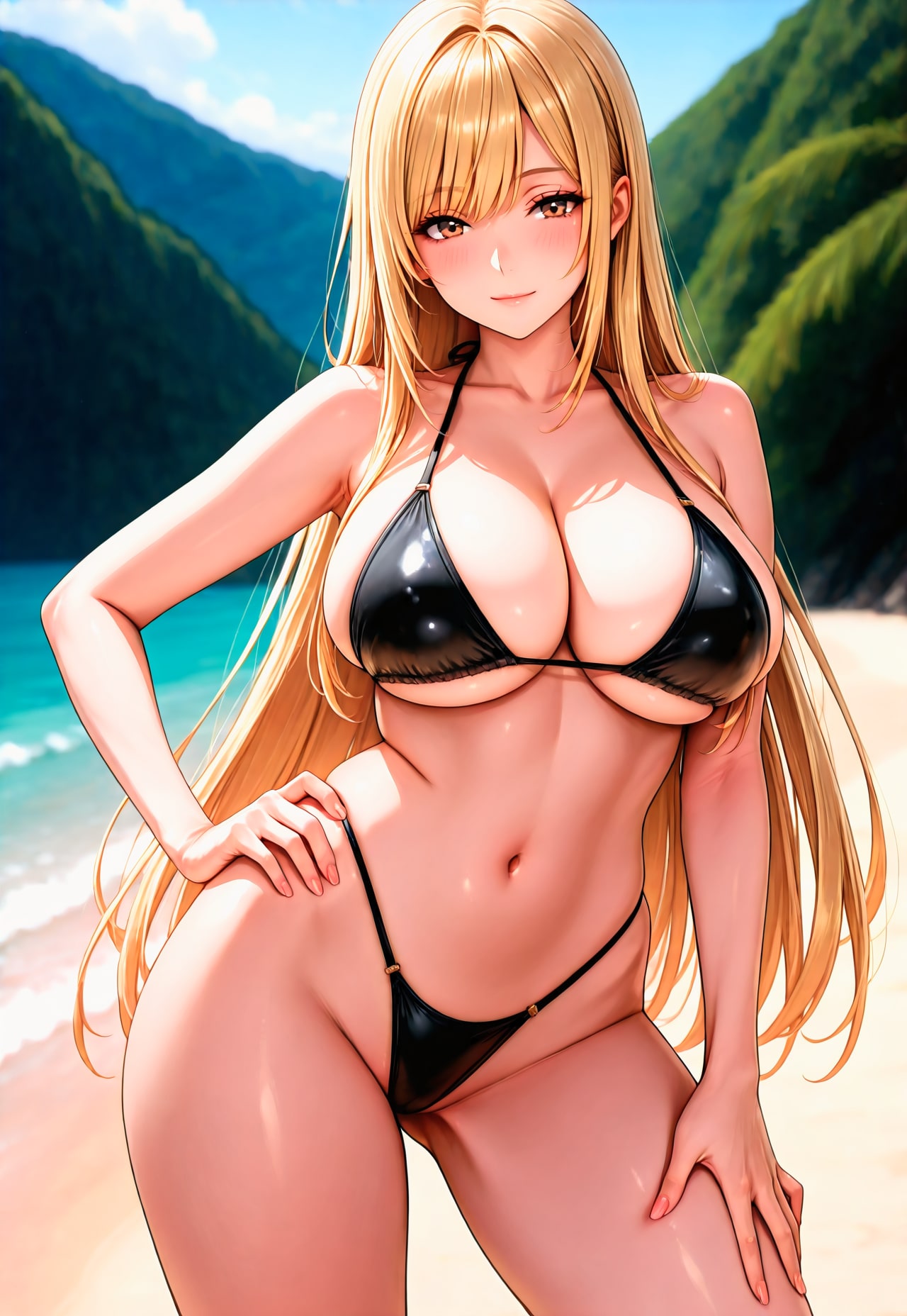 1497（黒いビキニ）