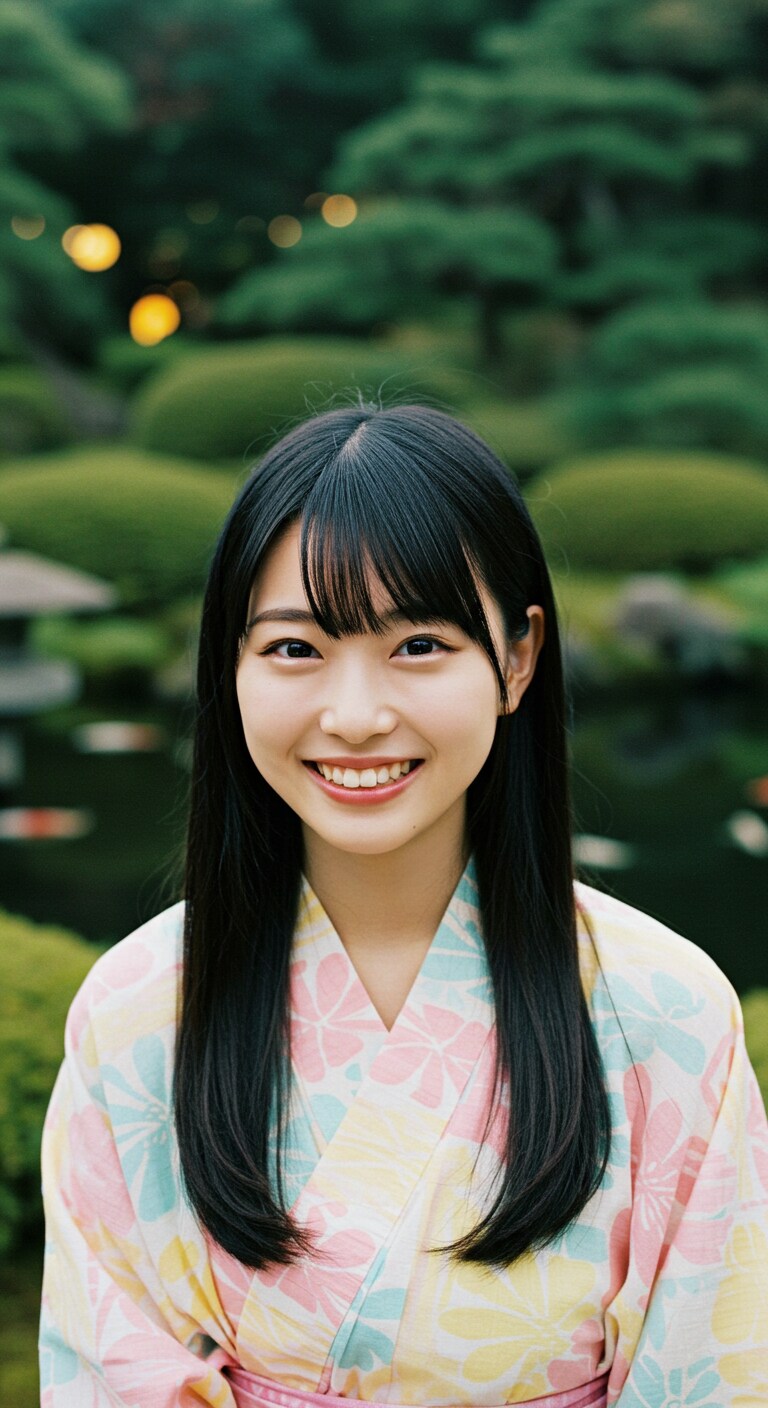 和装女子　フォト　ImageFX土産