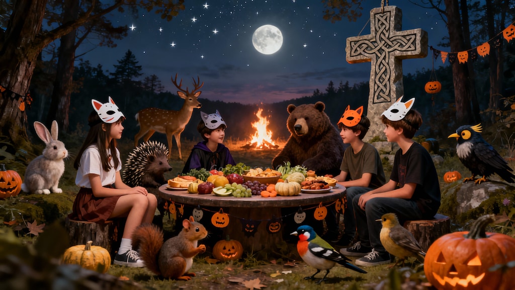 森のハロウィン