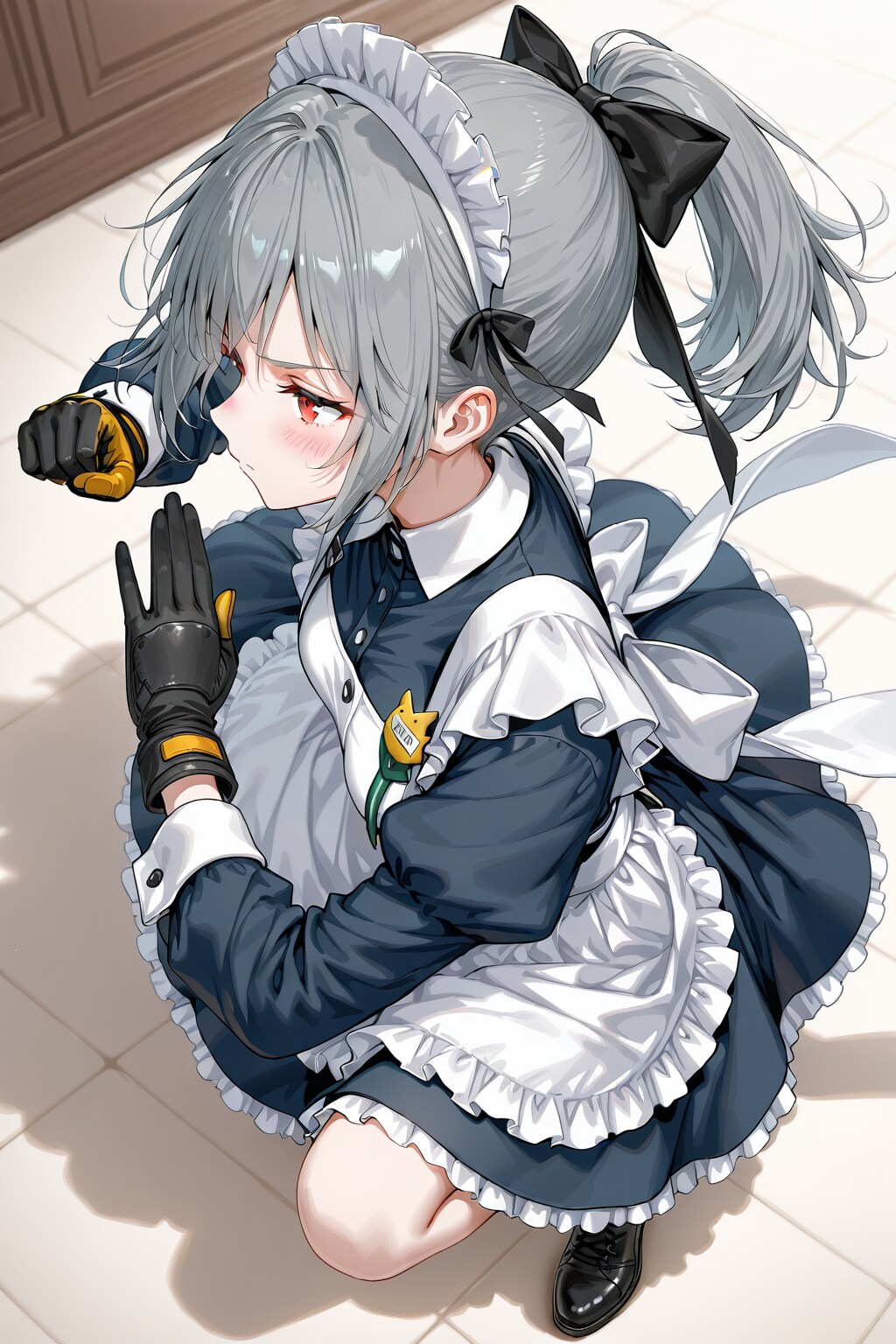 メイド（戦闘ver.）　#QILIN