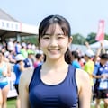 女子アスリート×陸上 10枚目