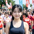 女子アスリート×陸上 11枚目