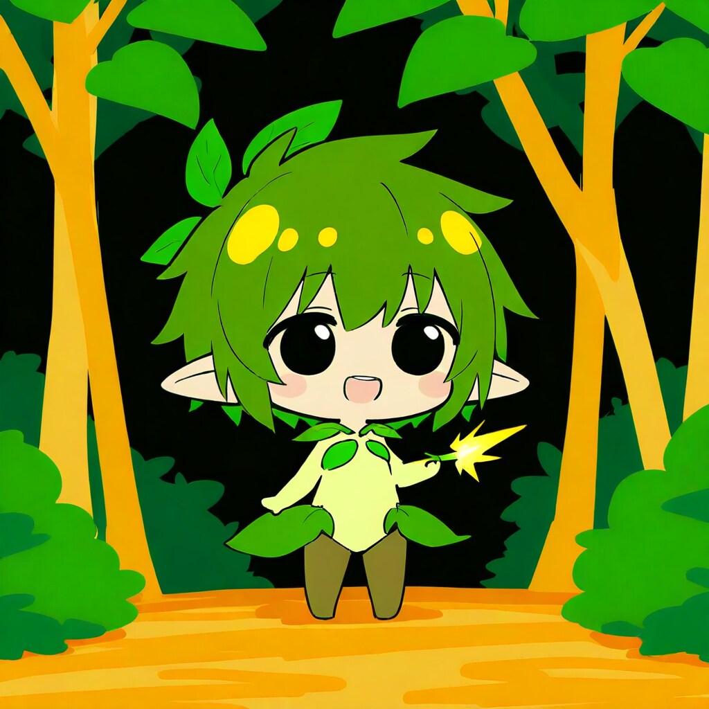 ちびっこドライアド | の人気AIイラスト・グラビア